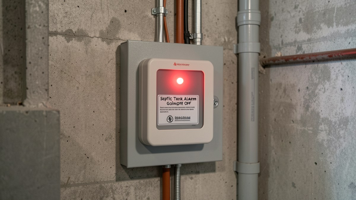 Septic Tank Alarm Going Off? Here's What It Means and What to Do